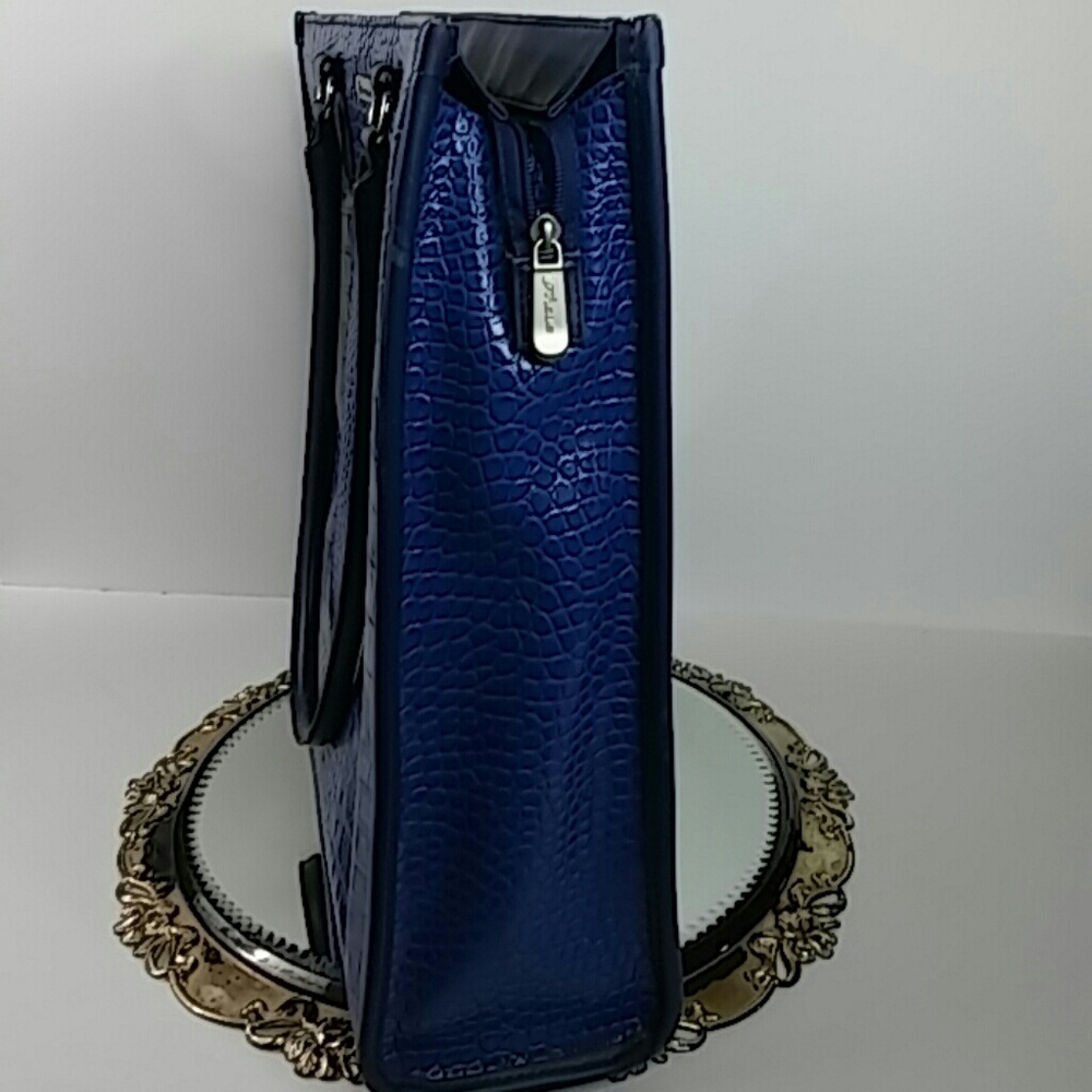 Targus Handbag Blue Large 15" X 13.5" Drop 12" - Picture 7 of 8